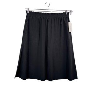 athleta Savannah skirt athleisure midi hiking camping black sz‎ XL